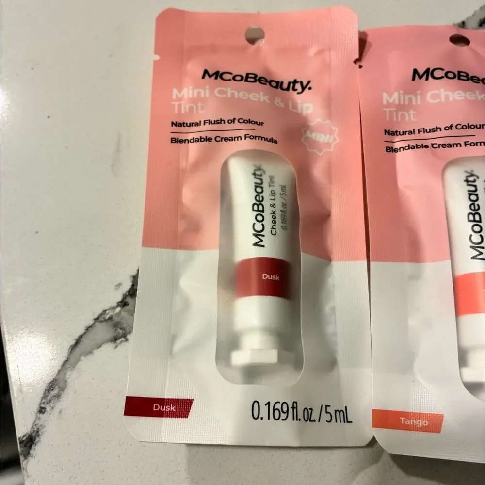 Mini Cheek & Lip Tint - Dusk and Tahiti McoBeauty